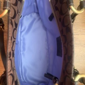 Coach signature collection purse